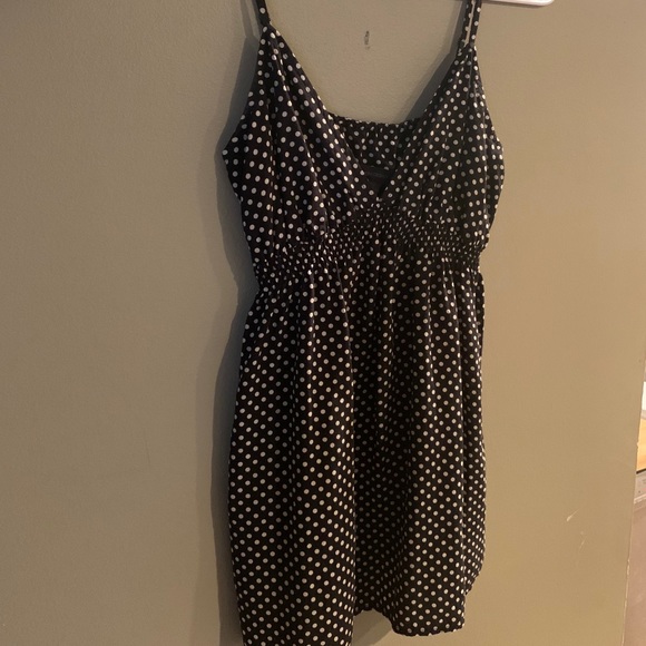 Express Baby Doll Polka Dot Tank Top - Picture 2 of 3
